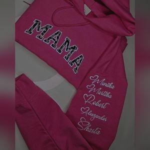 Embroidered Mothers Sweater Personalized
